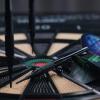 imageElectronic Dart Board LED Electric Digital Dart Boards for Adults with Cabinet with 12 Soft Tip Dartboard SetAclassic darts