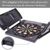 imageElectronic Dart Board LED Electric Digital Dart Boards for Adults with Cabinet with 12 Soft Tip Dartboard SetAclassic darts