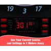 imageElectronic Dart Board Set Illuminated Electronic Soft Tip Dartboard with LED Sidelamp Laser Toe Line 34 Games with 350 Variations Digital Dartboard Set up to 8 Players 5 Levels BatteriesAdapterCLASSIC without side light