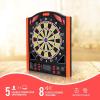 imageElectronic Dart Board Set Illuminated Electronic Soft Tip Dartboard with LED Sidelamp Laser Toe Line 34 Games with 350 Variations Digital Dartboard Set up to 8 Players 5 Levels BatteriesAdapterCLASSIC without side light
