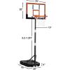 imageWINMAX Basketball Hoop Outdoor with Shatterproof Backboard and Larger Base Portable Basketball Hoop Goal System YouthAdults in BackyardDrivewayPoolside29 Backboard Orange