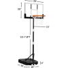 imageWINMAX Basketball Hoop Outdoor with Shatterproof Backboard and Larger Base Portable Basketball Hoop Goal System YouthAdults in BackyardDrivewayPoolside29 Backboard Grey