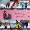 imageWINMAX Crampons for Shoes Traction Cleats Ice Snow Grips with 19 Stainless Steel Spikes Shoe Talons Anti  Slip Boots Spikes for Walking Jogging Climbing and HikingRed
