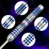 imageWINMAX Darts Metal Tip Set  90 Tungsten Steel Tip Darts Set Professional 202223242628 Grams Pro Dart Set with Extra 3 FlightsSteel Darts Blue