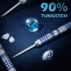 imageWINMAX Darts Metal Tip Set  90 Tungsten Steel Tip Darts Set Professional 202223242628 Grams Pro Dart Set with Extra 3 FlightsSteel Darts Blue