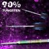 imageWINMAX Darts Metal Tip Set  90 Tungsten Steel Tip Darts Set Professional 202223242628 Grams Pro Dart Set with Extra 3 FlightsSteel Darts Purple