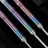 imageWINMAX Darts Metal Tip Set  90 Tungsten Steel Tip Darts Set Professional 202223242628 Grams Pro Dart Set with Extra 3 FlightsSteel Darts Purple
