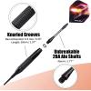 imageWINMAX Darts Plastic Tip  Soft Tip Darts Set  12 Pcs 18 Gram with 100 Extra Dart Tips 12 Flights Flight Protectors and Wrench for Electronic Dart Boardblack
