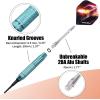 imageWINMAX Darts Plastic Tip  Soft Tip Darts Set  12 Pcs 18 Gram with 100 Extra Dart Tips 12 Flights Flight Protectors and Wrench for Electronic Dart Boardrainbowsilverblackgreen
