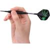 imageWINMAX Darts Plastic Tip  Soft Tip Darts Set  12 Pcs 18 Gram with 100 Extra Dart Tips 12 Flights Flight Protectors and Wrench for Electronic Dart Boardrainbowsilverblackgreen