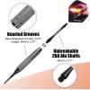 imageWINMAX Darts Plastic Tip  Soft Tip Darts Set  12 Pcs 18 Gram with 100 Extra Dart Tips 12 Flights Flight Protectors and Wrench for Electronic Dart Boardtungstensilverblackrainbow