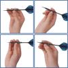 imageWINMAX Darts Soft Tip Set  90 Tungsten Soft Tip Darts Set Professional 18 Grams Soft Darts Pro Dart Set with Extra 3 FlightsBlack