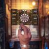 imageWINMAX Electronic Dart Board Cabinet Set LED Electric Digital Soft Tip Dart Boards for Adults with Cabinet up to 16 Players 38 Games and 211 Variations with 12 Soft Tip Dartboard SetWoodgrain