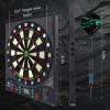 imageWINMAX Electronic Dart Board LED Display Automatic Scoring Dartboard Sets for Adults with 12 Darts 100 Soft Tips Dart Board Electronic Scoreboard Power Adapter Outdoor up to 8 Playerselectronic dartboard