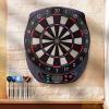 imageWINMAX Electronic Dart Board Soft Tip Dartboard Set LCD Display with 12 Darts 100 Tips Power AdapterCLASSIC DARTS