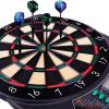 imageWINMAX Electronic Dart Board Soft Tip Dartboard Set LCD Display with 12 Darts 100 Tips Power AdapterCLASSIC DARTS