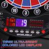 imageWINMAX Electronic Dart Board Soft Tip Dartboard Set LED Displays 3 Languages with 12 Darts 100 Tips Power AdapterREDBLUE