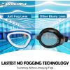 imageWINMAX Polarized Swimming Goggles Swim Pool Goggles Anti Fog Anti UV No Leakage Clear Vision for Men Women Adults TeenagersBlueNonpolarized Clear Lens