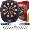 imageWINMAX Electronic Dart Board Soft Tip Dartboard Set LCD Display with 12 Darts 100 Tips Power AdapterCLASSIC DARTS