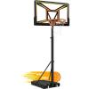 imageWINMAX Portable Basketball Hoop Quickly Height Adjusted 444910ft OutdoorIndoor Basketball Goal System with 44 inch Backboard and Wheels for Adults