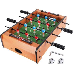 imageWINMAX Mini Foosball Table Upgrade 20Inch Foosball Table Adult Size Top FootballSoccer Game Table for Kids Easy to Store