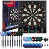 imageWINMAX Electronic Dart Board LED Display Automatic Scoring Dartboard Sets for Adults with 12 Darts 100 Soft Tips Dart Board Electronic Scoreboard Power Adapter Outdoor up to 8 Playerselectronic dartboard