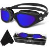 All Black/Blue Polarized Mirrored Lens