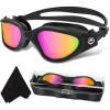 All Black/Pink Polarized Mirrored Lens